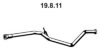 PSA 1717QO Exhaust Pipe